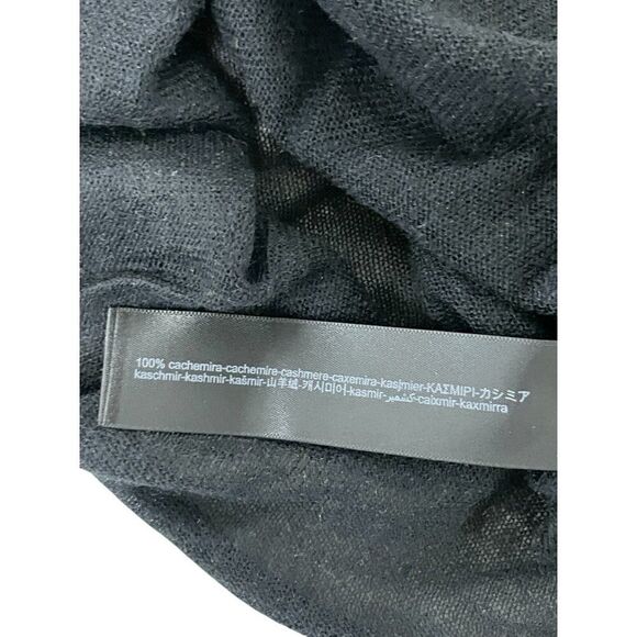 Massimo Dutti Womens Cashmere Sweater S Small Black Turtleneck 5781/555 NWT - Picture 8 of 9